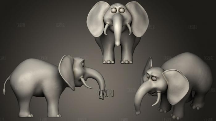 cartoon Elephant